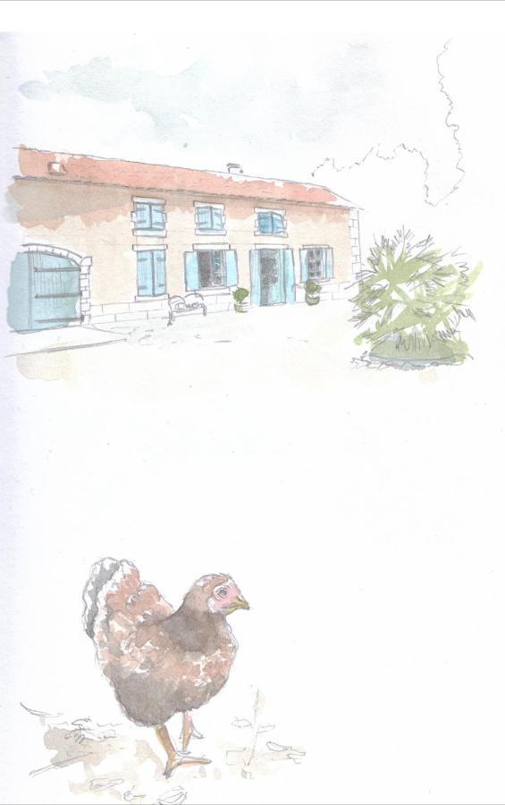 Maison D'Hotes La Chabanaise - Marais Poitevin Cramchaban Exterior photo